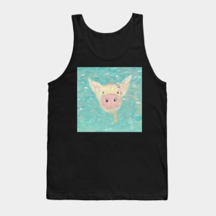 Swimming Pig Tank Top